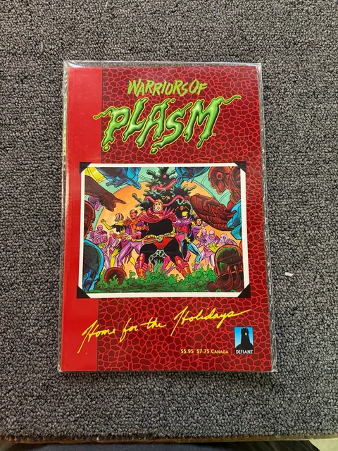 Warriors of Plasm Home for the Holidays Defiant Comic Book