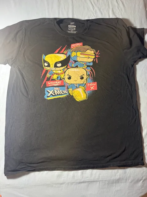 Marvel X-Men Funko Pop T-Shirt Size XL Black