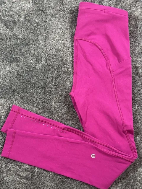 Lululemon Leggings Pink Magenta Athletic Pants size 0