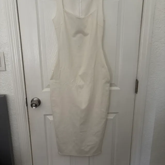House of CB Midi Dress White