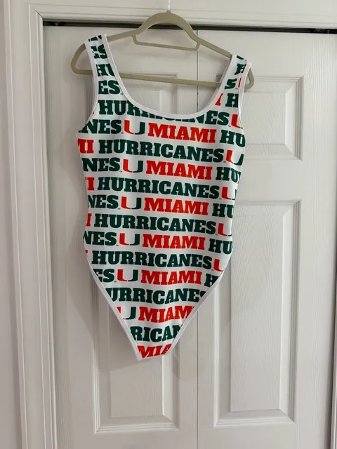 Miami Hurricanes bodysuit