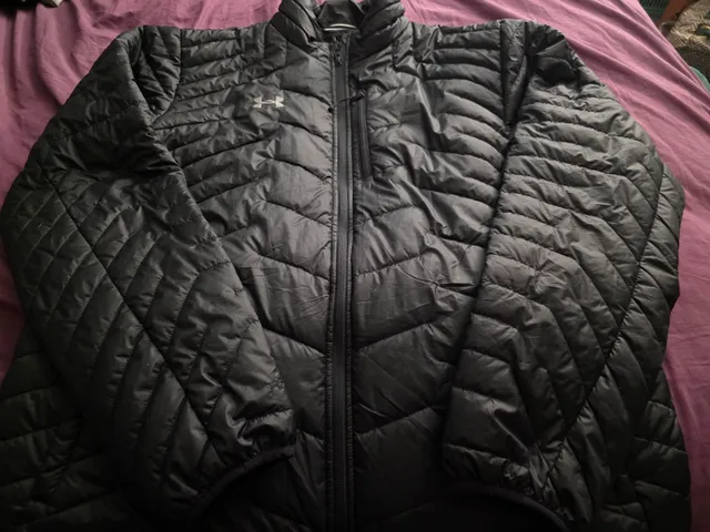 Under Armour ColdGear Reactor Puffer Jacket Black
