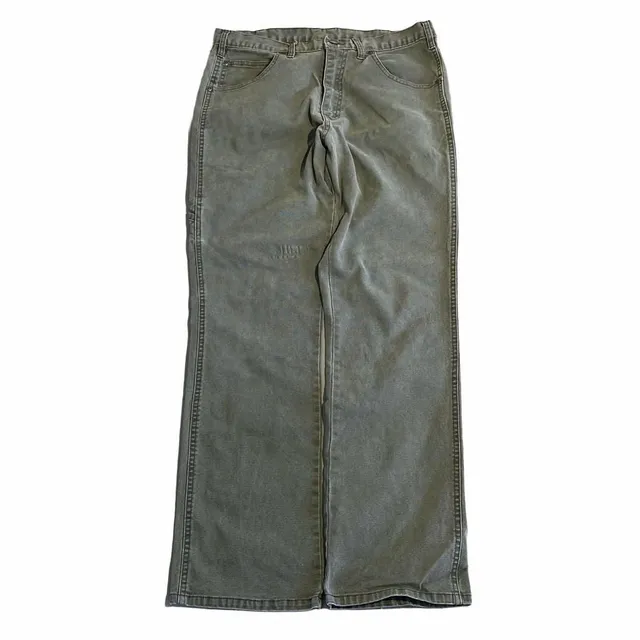 Genuine Dickies Carpenter Pants 32x30 Green Cotton Utility