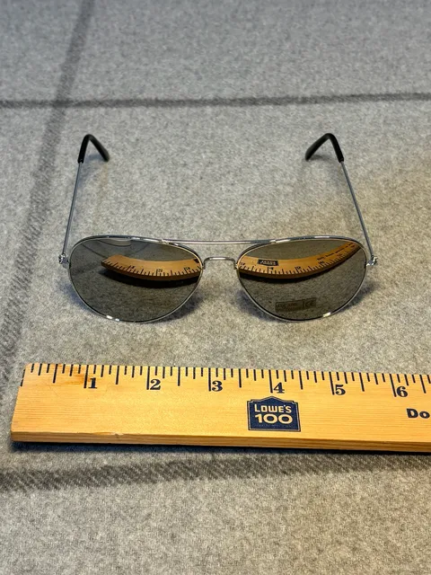 Fashion Silver Aviator Pilot Style Metal Sunglasses Frame Shades UV400
