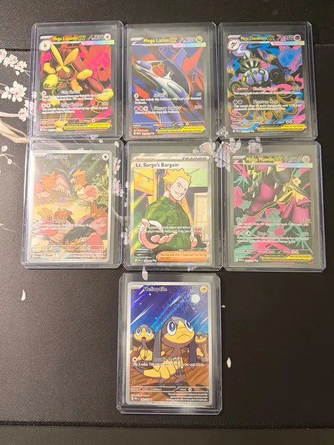 Pokemon TCG Mega Lopunny EX Latias Chandelure Lot of 7 Cards