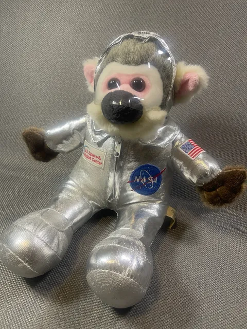 U.S. Space & Rocket Center NASA Astronaut Monkey Plush Toy