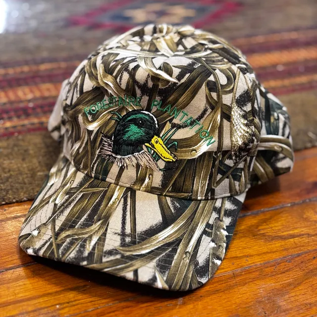 Vintage 1990s Forestaire Plantation Mallard Camo Hat