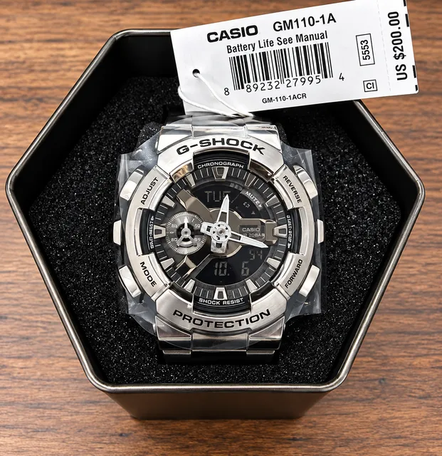 Casio G-Shock GM110-1A Watch New with Tags
