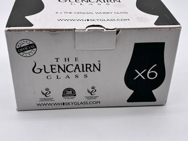 The Glencairn Glass Set of 6 Official Whisky Tasting Glasses Scotland Boxed
