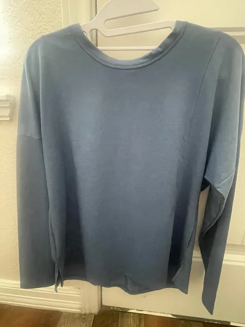 Brand New All in Motion Long  Sleeve XS Blue Top