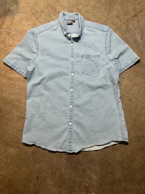 ASOS Blue Denim Button Up