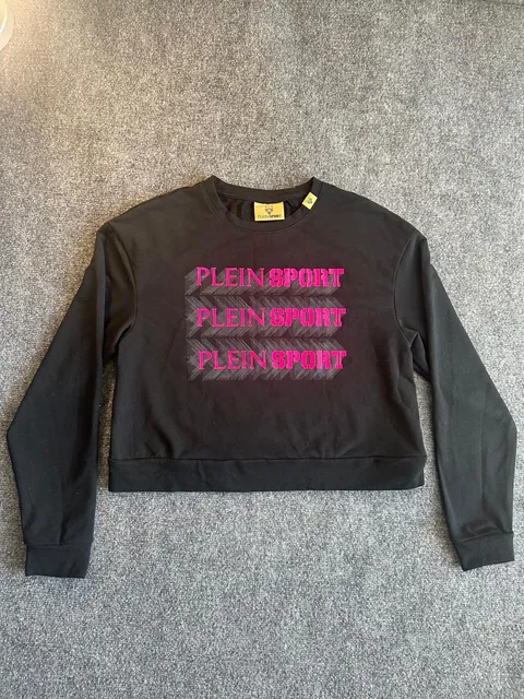 PLEIN SPORT Black Women's Sweatshirt -