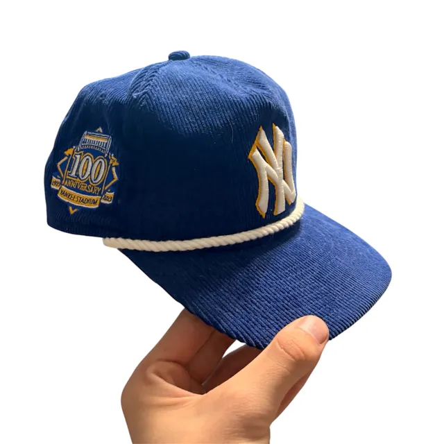 New Era NY Yankees 100th Anniversary Stadium Corduroy SnapBack Hat
