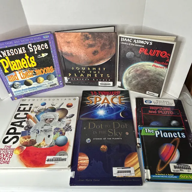 Space and Planets Childrens Book Lot