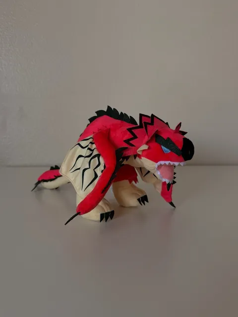 Capcom Monster Hunter Rathalos Plush Stuffed Toy