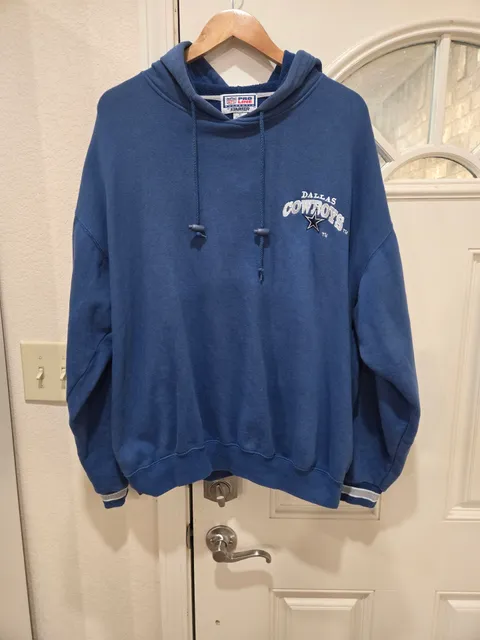 Starter Dallas Cowboys Hoodie Size XL Blue NFL Pro Line Vintage