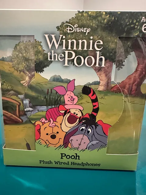 Disney Winnie the Pooh Plush Wired Headphones