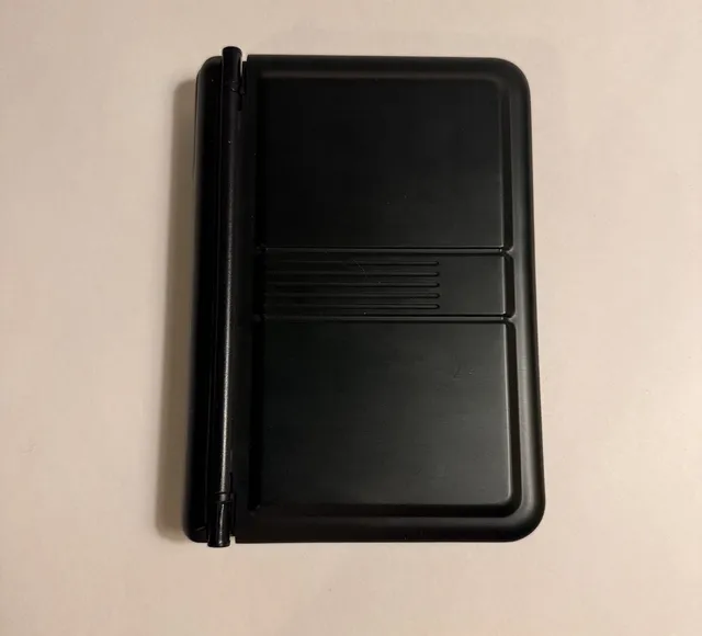 Symnova Acura Organizer Black Hard Shell Ring Binder Memo Card Holder