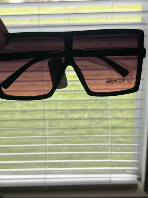 Fashion Nova The Other Side Sunglasses Black Rose OS New