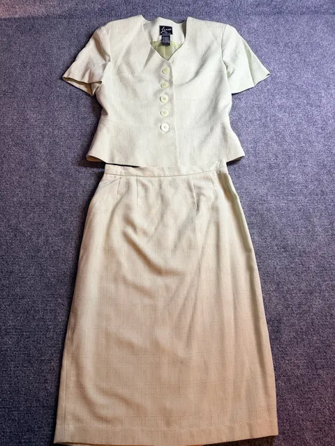 Lennie for Nina Leonard Vintage Skirt Suit Set