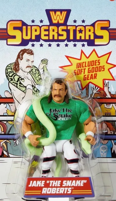 WWE Superstars Jake The Snake Roberts Action Figure