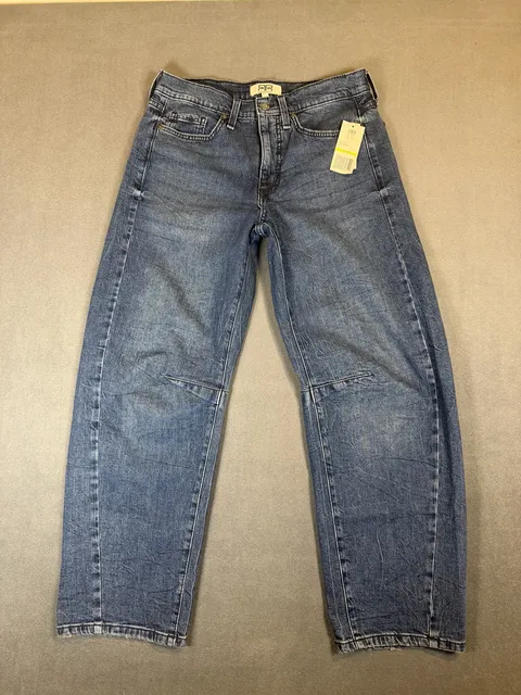 Robert Rodriguez Kingston Barrel Ankle Jeans Size 4/27 NWT Medium Wash