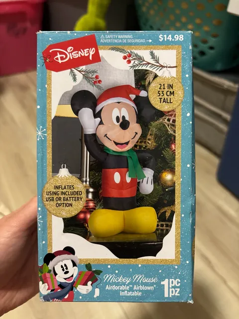 Disney Mickey Mouse Airdorable Airblown Inflatable 21 In