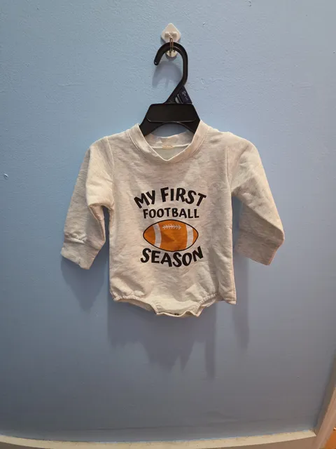Shein My First Football Season onesie 