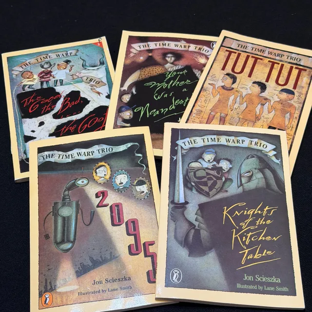 The Time Warp Trio 5 Book Set By Jon Scieszka Paperback