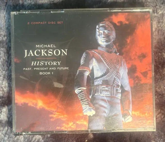 Michael Jackson HIStory Past Present And Future Book I Audio CD