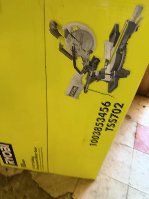 Ryobi 10 Amp 7-1/4" Sliding Compound Miter Saw TSS702