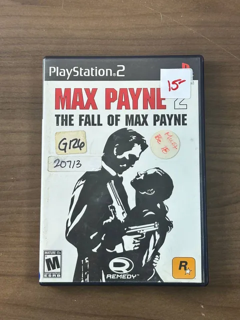 Max Payne 2 The Fall of Max Payne PS2 PlayStation 2 2003 CIB w/ Manual