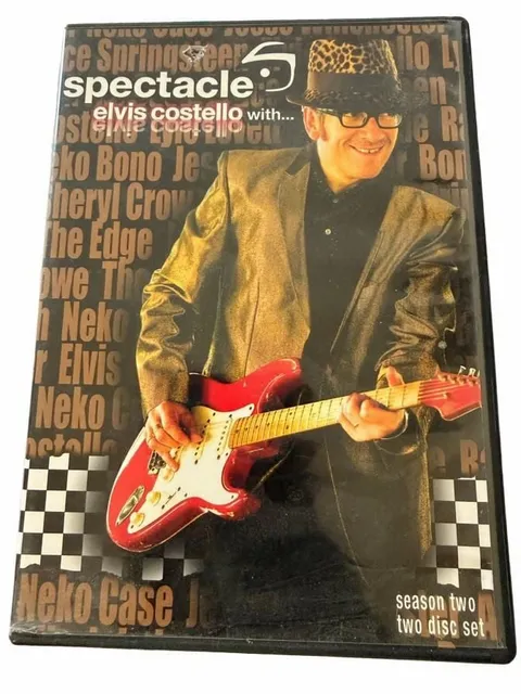 Spectacle Elvis Costello With Season Two DVD Two Disc Set