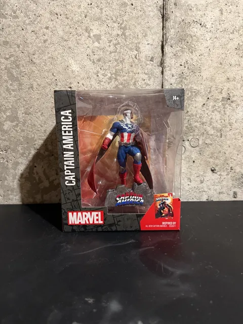 McFarlane Toys Marvel All-New Captain America #1 Figure New in Box