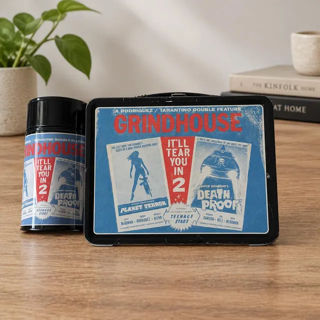 NECA Grindhouse Lunch Box And Thermos Set