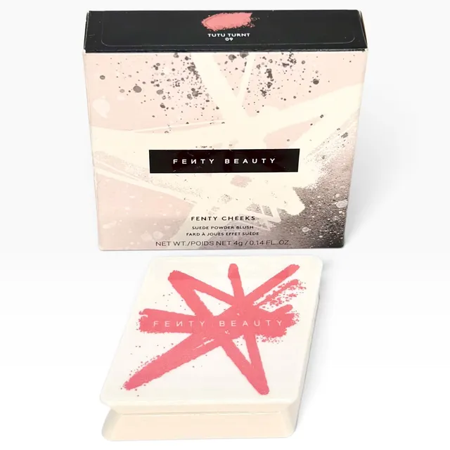 Fenty Beauty Fenty Cheeks Tutu Turnt 09 Suede Powder Blush 4g w/ Box LIKE NEW