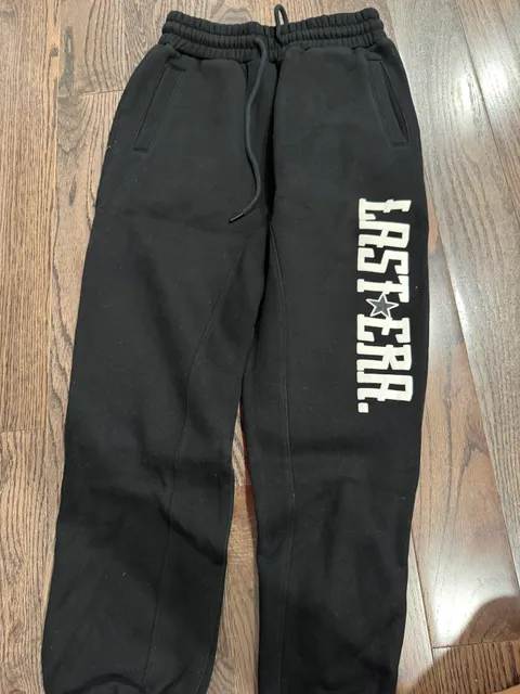 Last Era Sweatpants Black Graphic