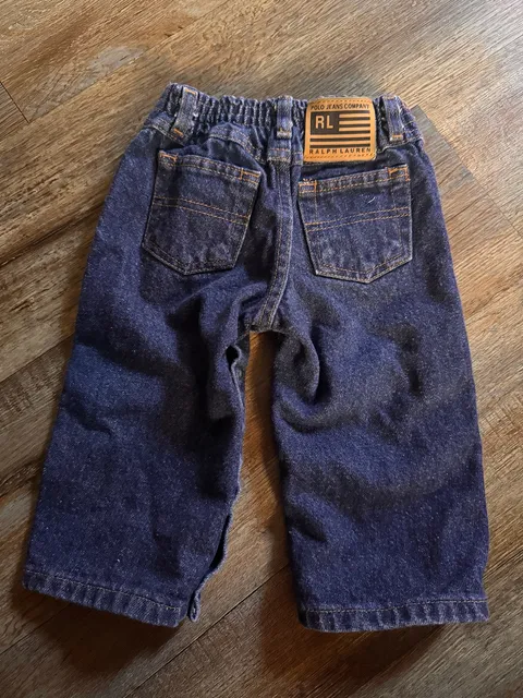 Vintage Polo Jeans Co. Ralph Lauren Denim Jeans Size 12-18M
