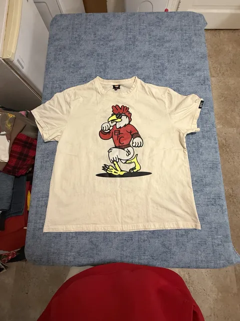 BFC Graphic T-Shirt XXXL Beige Chicken Rooster