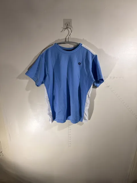 Old Navy Basic Issue T-Shirt Size L Blue Athletic Short Sleeve Top