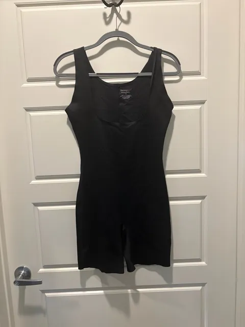 Skinnygirl Smoothers & Shapers Bodysuit Size XL Black