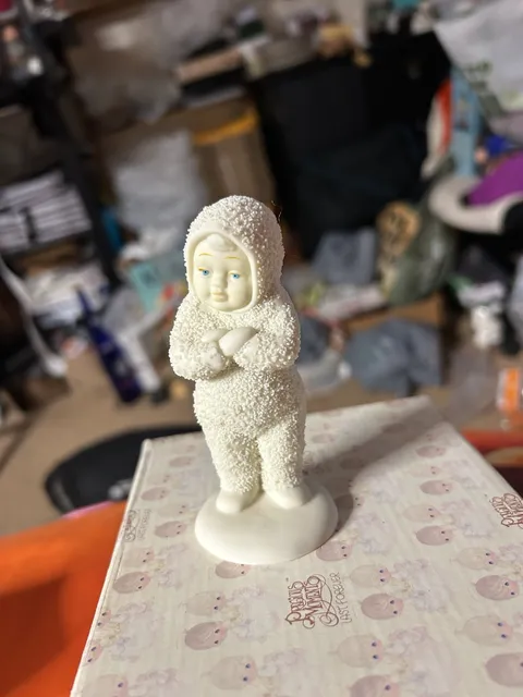 Precious Moments Snowbabies Figurine Angel