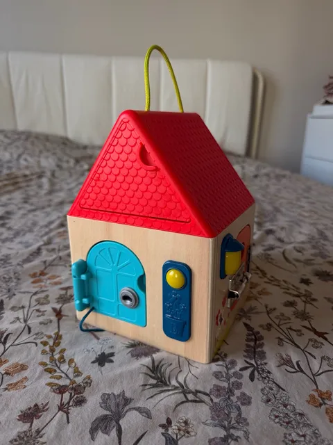 B. Toys Lock And Key Wooden Activity House