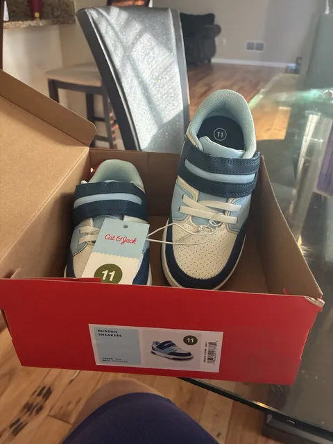 Cat & Jack Hudson Sneakers Size 11 Blue White