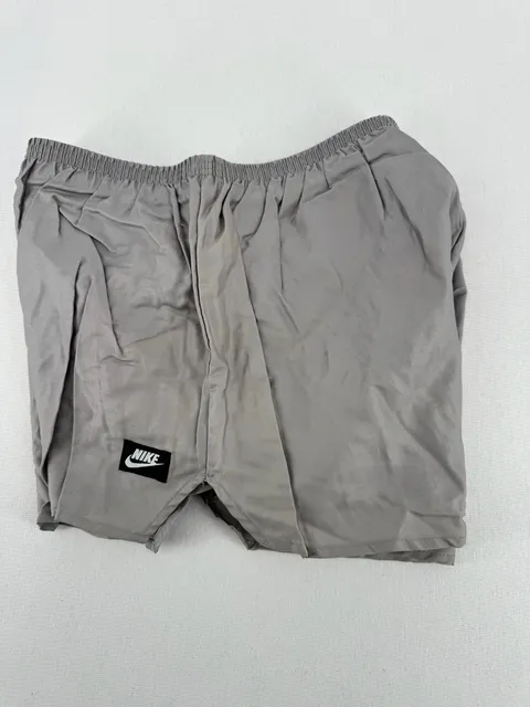 Vintage Nike Shorts Size L Gray Cotton Made in Japan