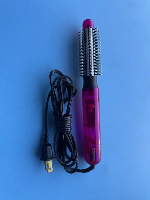 Conair Hot Hair Styling Brush Pink Translucent