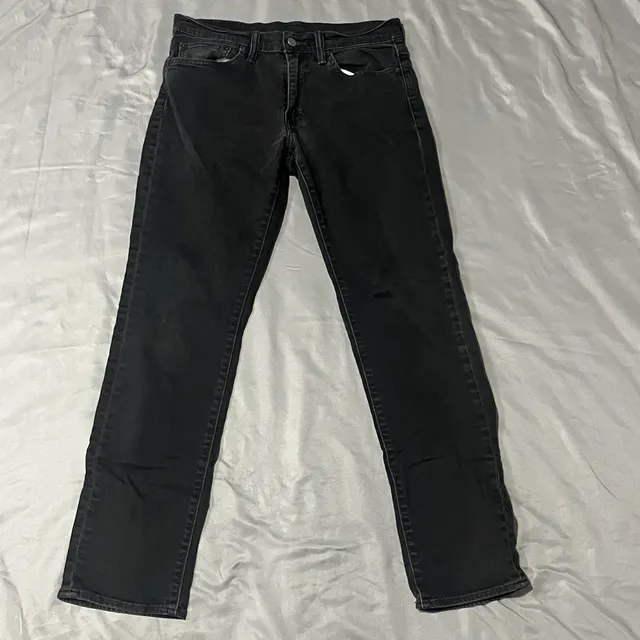 Levi's 511 Slim Jeans W32 L32 Black Denim
