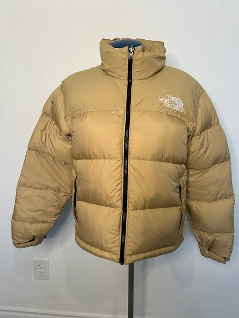 The North Face Nuptse Puffer Jacket Tan