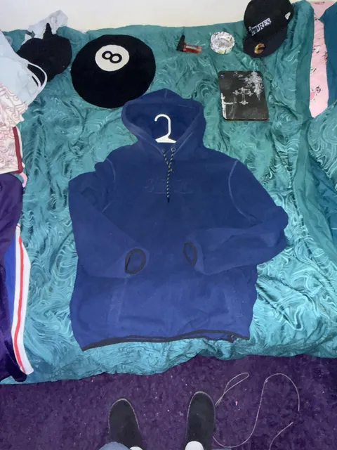 Aeropostale Fleece Hoodie Blue Pullover