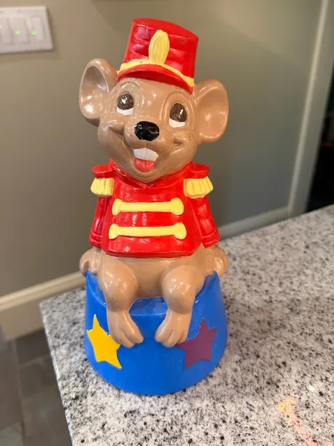 Vintage Walt Disney Productions Mickey Mouse Figurine